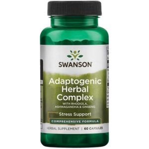 Swanson Adaptogenic Herbal Complex 60x - Kapsule