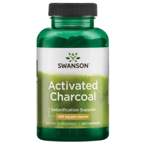 Swanson Aktivni Ugljen 260mg 120x