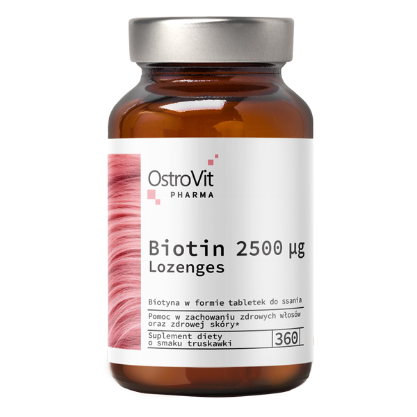 OstroVit Biotin B7 2500mcg 360x - Pastile
