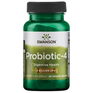 Swanson proBiotic-4 3 mlrd. CFU 60x - Kapsule