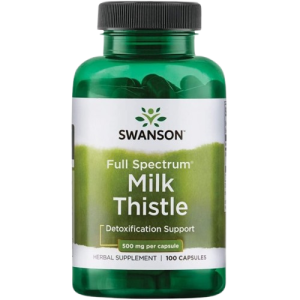 Swanson Sikavica (Silimarin) 500mg 100x - Kapsule