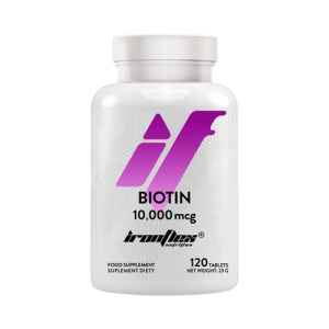 IronFlex Biotin 10 000mcg 120x - Tablete