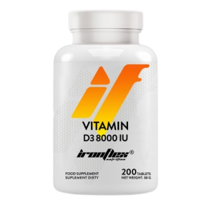 IronFlex Vitamin D3 8000iu 200x - Tablete