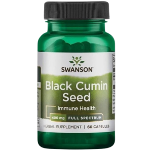 Swanson Sjemenke Crnog Kima 400mg 60x - Kapsule