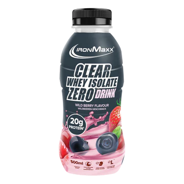 IRONMAXX Clear Whey Isolate Zero 500ml (VRIJEDI DO 29.01.2026.)