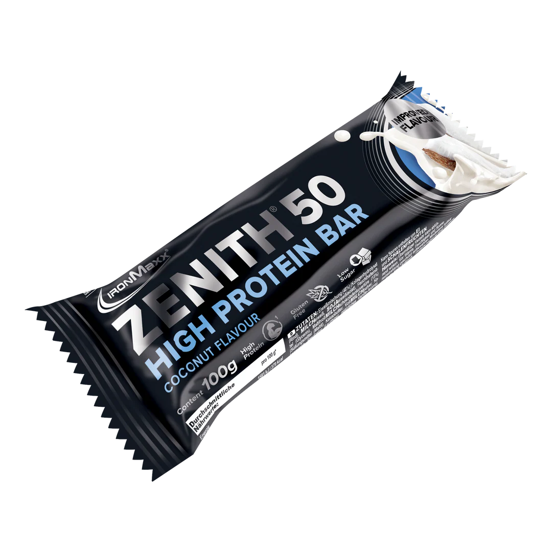 IRONMAXX Zenith Protein Bar 100g Coconut