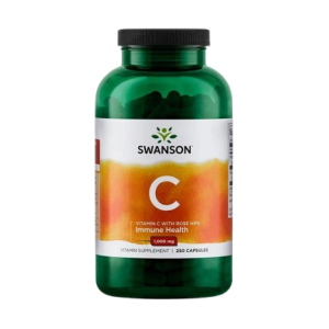 Swanson Vitamin C 1000 mg + Ekstrakt Šipka Timed 250x
