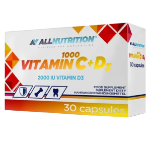 ALLNutrition VitC + D3 30x - Kapsule