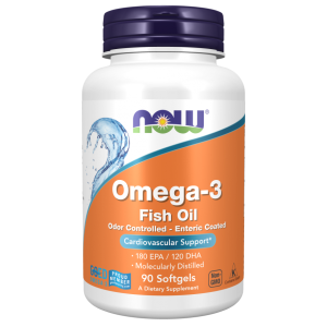NOW Omega3 Enterički obložene 90x