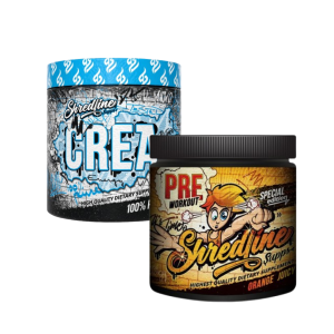 ⚠️ Shredline 300g 100% mikronizirani kreatin + 320g Shredline PREworkout