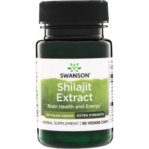 SWANSON Shilajit 100mg 30x - Kapsule